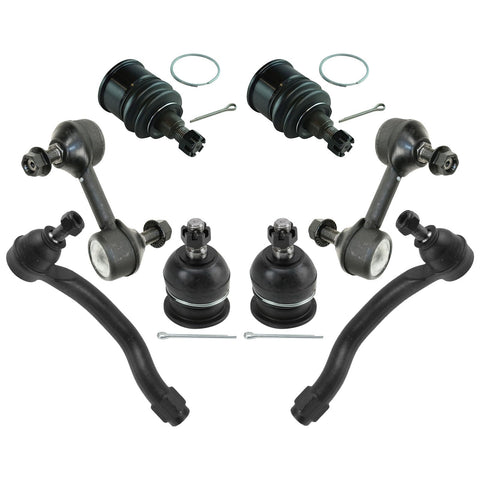 TRQ Front Steering & Suspension Kit Compatible with 2009-2014 Acura TSX 2008-2012 Honda Accord
