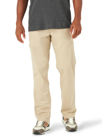 Lee Men's Performance Series Extreme Comfort Cargo Pant Casual, Buff, 38W x 34L