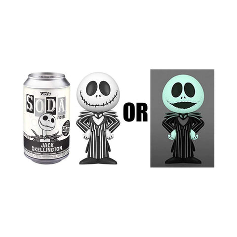 Funko Soda: Nightmare Before Christmas Jack Skellington 4.25" Figure in a Can