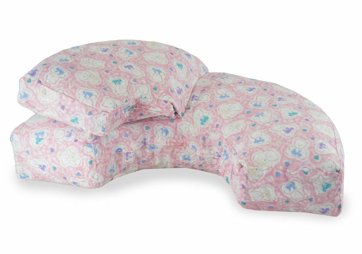Inflatable Breastfeeding Nursing Pillow - Pink