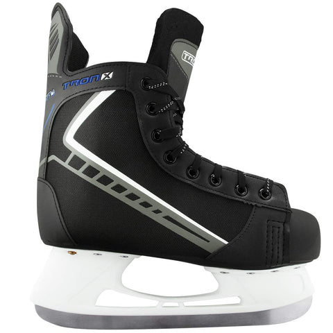 TronX Velocity Adult Senior Teen Ice Hockey Skates - Perfect for Recreational Ice Skating and Hockey (12)