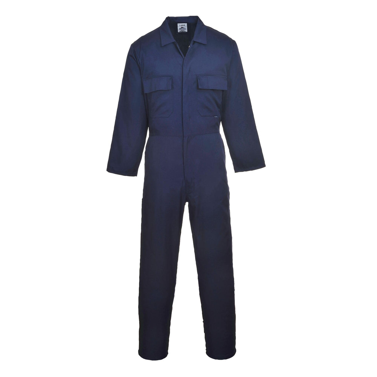 Portwest S999 Men's Work Overalls - Protective Polycotton Coveralls Durable Workwear Boiler Suit for Mechanics Warehouse Garages DIY Navy, 6X-Large