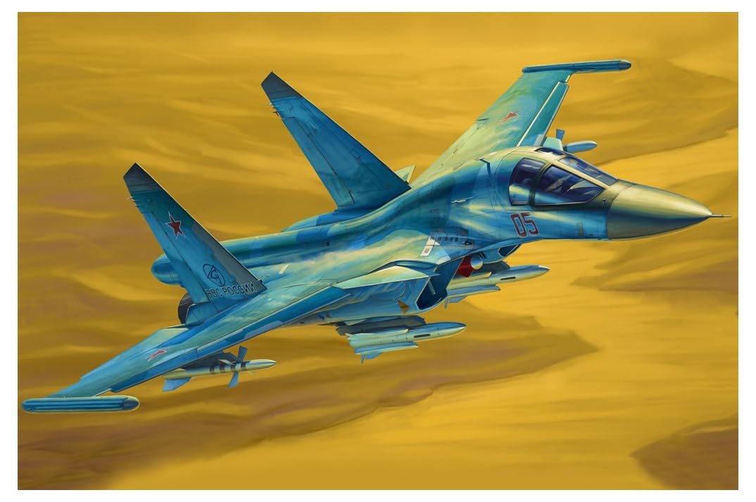 1/48 Hobby Boss Su-34 Fullback Fighter Bomber Plastic Model Kit
