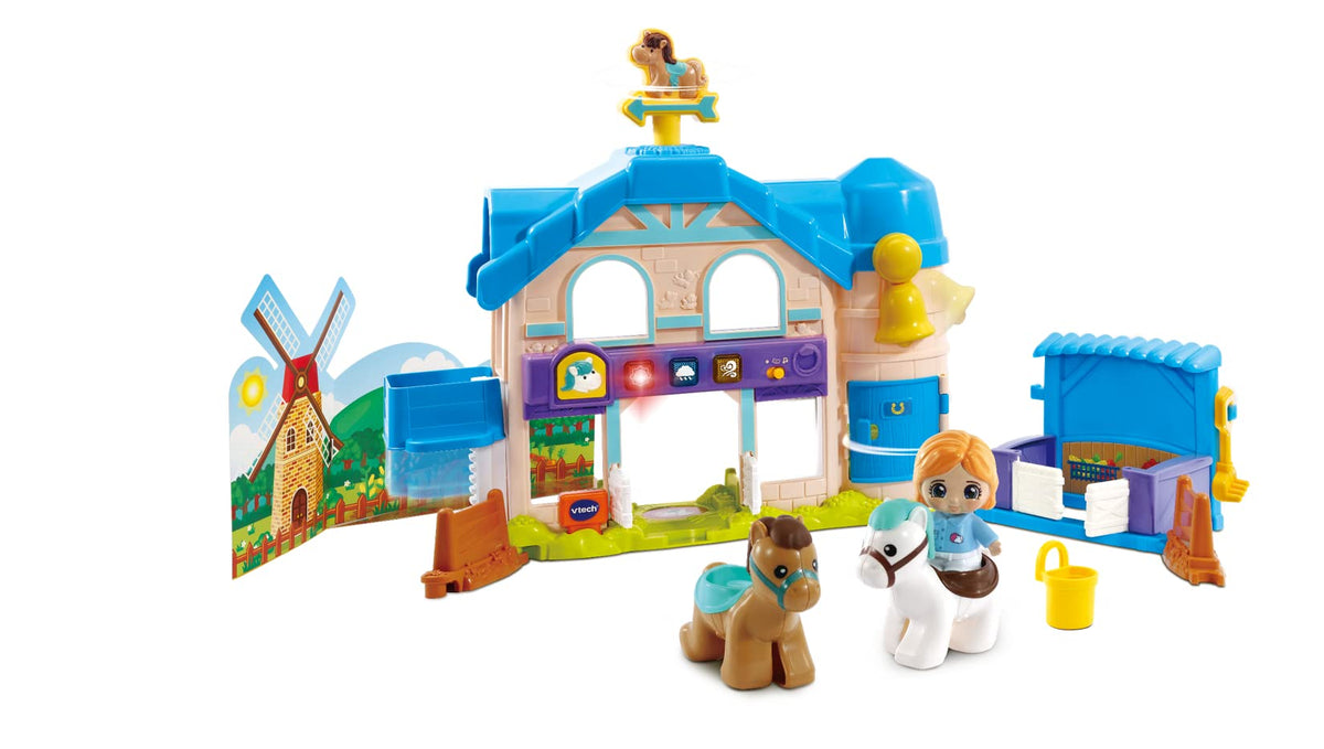 Vtech Toot-Toot Friends Pony Playtime Stable | Horse Playset For Kids | Suitable for Boys & Girls 12 Months, 2, 3, 4+ Years