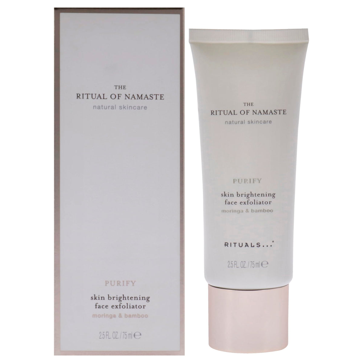 RITUALS The Ritual of Namaste Natural Skin Brightening Face Exfoliator with Moringa and Bamboo - 2.5 Fl Oz