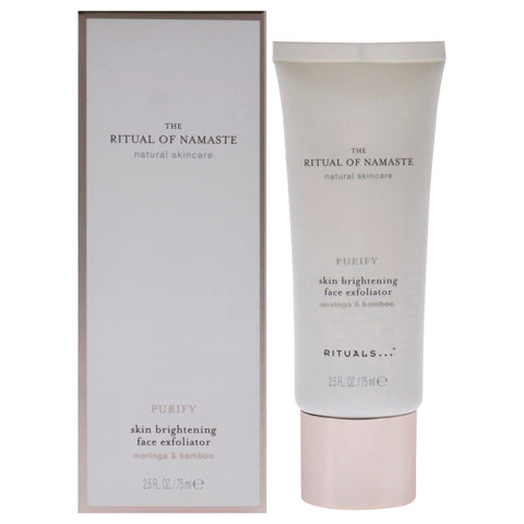 RITUALS The Ritual of Namaste Natural Skin Brightening Face Exfoliator with Moringa and Bamboo - 2.5 Fl Oz