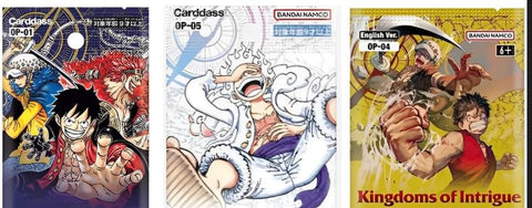 3 x One Piece Mystery Booster Set - English + HeartforcardsÂ® Shipping Protection