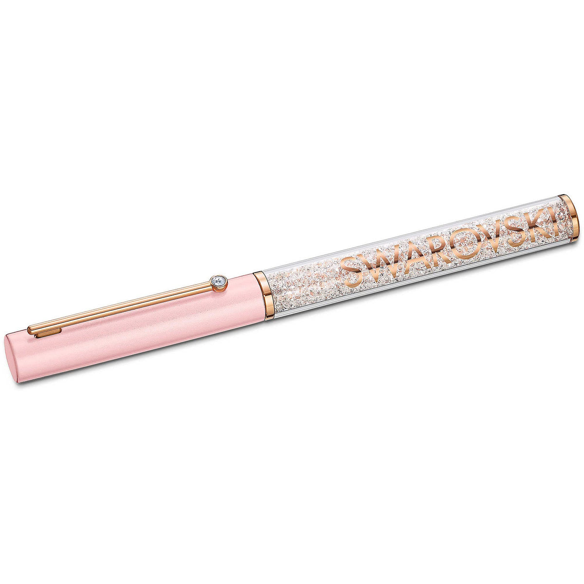 SWAROVSKI Crystalline Gloss Ballpoint Pen Pink Rose-Gold Plated