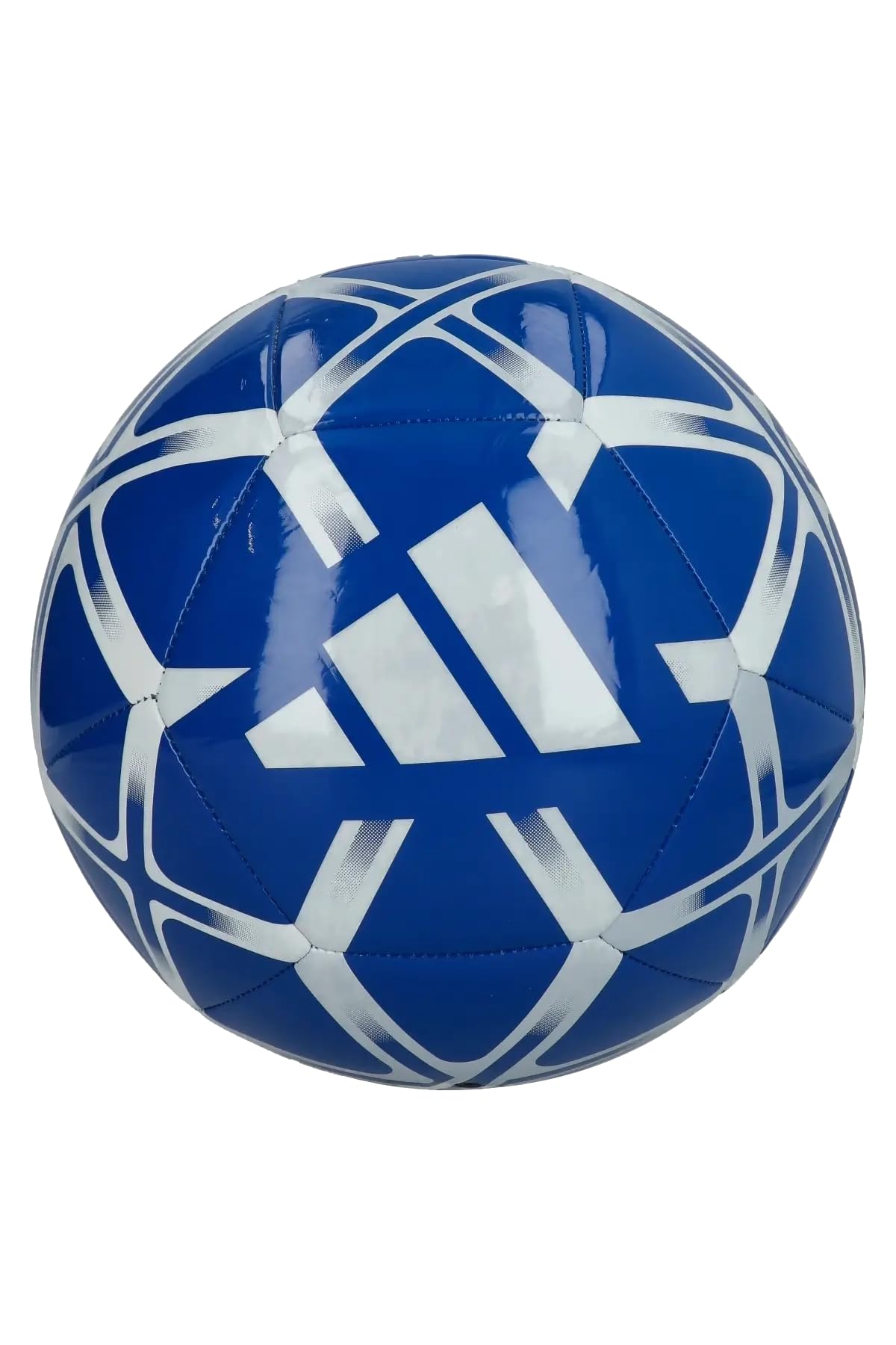 adidas Unisex-Adult Starlancer Club Soocer Ball, Blue/White, 5