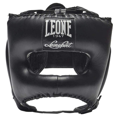 LEONE 1947, Boxing Helmet, Unisex Adult, Black, S/M, CS433