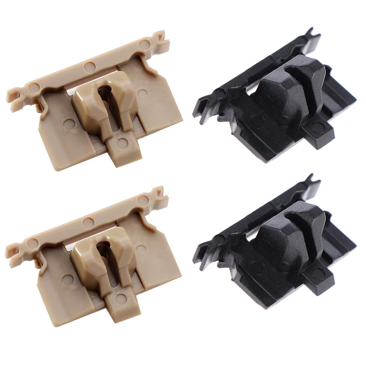 TorSor 4 Pack Hair Clipper Swing Head Replacement Guide Block Plastic Tongue Cam Follower DIY Spring Tension Base Stand Fit for WAHL Magic Clip 8148/8504/8591/1919 Accessories Repair Part