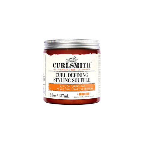 Curlsmith Curl Defining Styling SoufflÃ© - Vegan Medium Hold Styling Gel for Wavy, Curly and Kinky Hair (237ml)