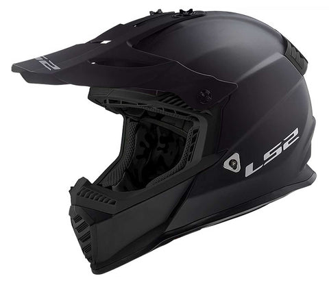 LS2 Helmets Gate Full Face Helmet (Matte Black - 2X-Large)