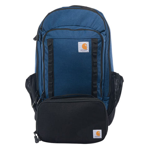 Carhartt Gear B0000368 Cargo Series 25L Daypack + 3 Can Cooler - One Size Fits All - Dark Blue