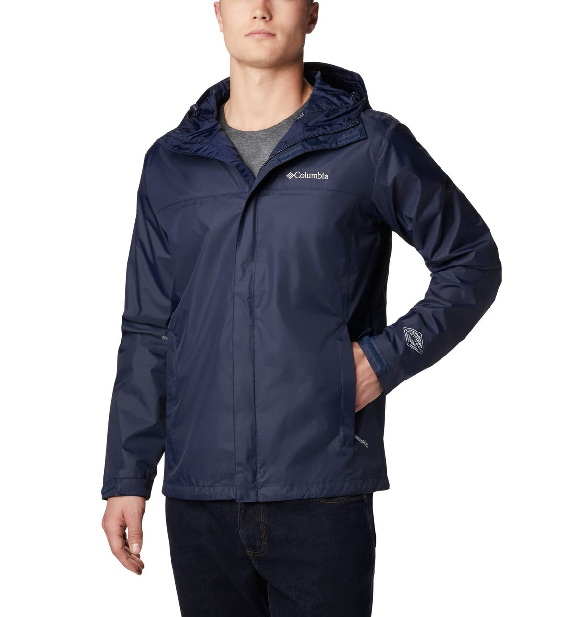 Columbia Men's Watertight II Jacket, Collegiate Navy, 1X