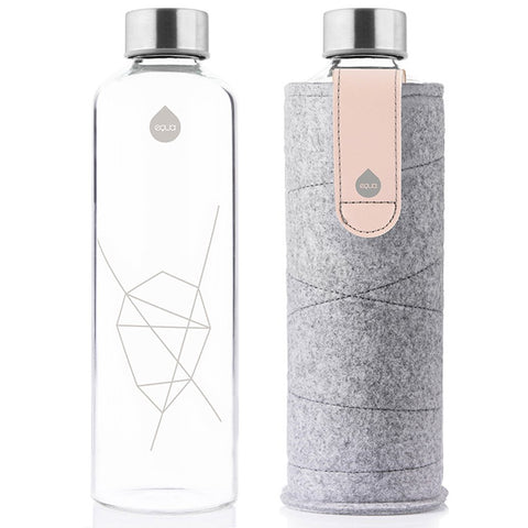 EQUA Adult Mismatch 750ml Water Bottle, Pink Breeze, S