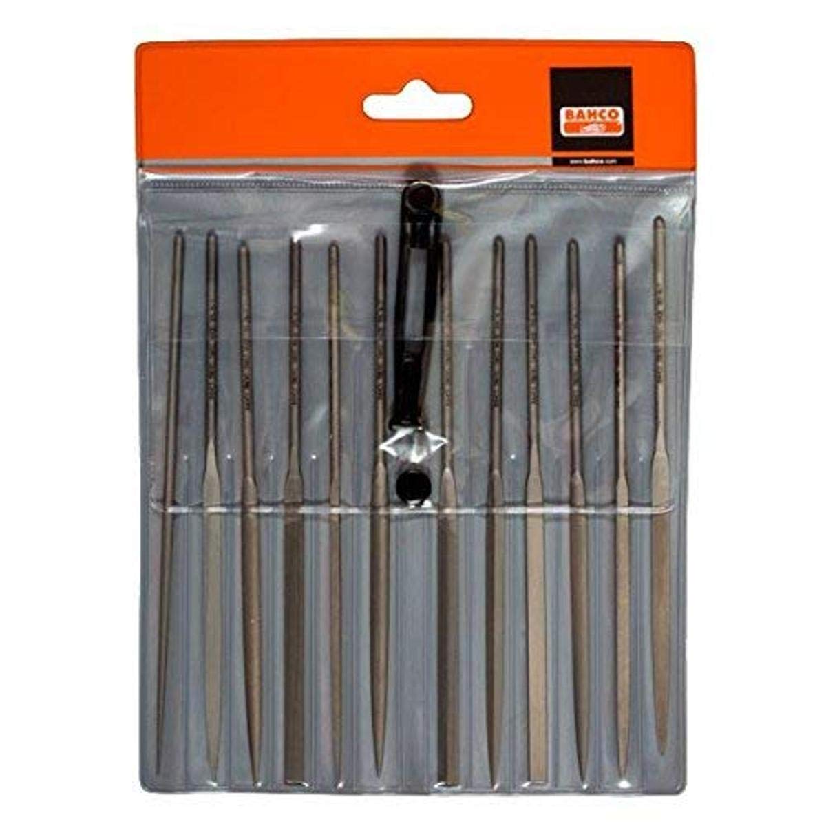 SnapOn 2-472-16-1-0 Bahco Needle File Set, 12-Piece