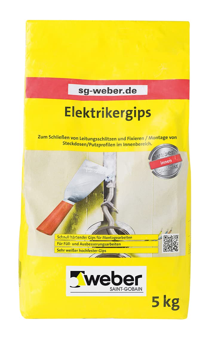 SG weber 277544 Plaster, White