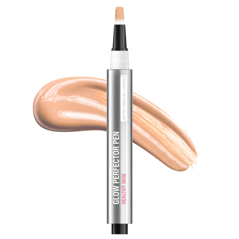 Neutrogena Healthy Skin Glow Perfector Pen, Lightweight Brightening Concealer Pen with Pro-Vitamin B5 & Vitamin E to Brighten Darkness & Dullness for a Natural, Radiant Highlight, Fair, 1 oz