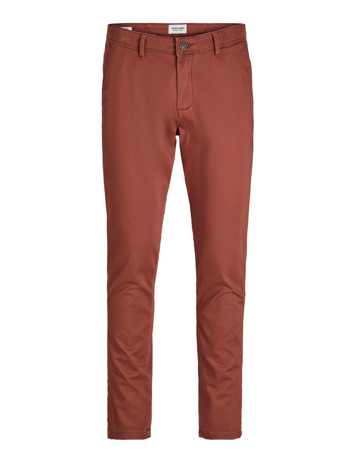 JACK & JONES Men's Jpstmarco Jjbowie Noos Chino Trousers, Brown Out, 32 W/36 L