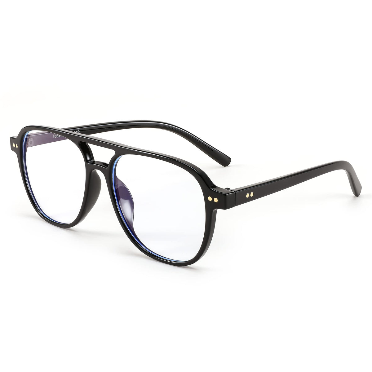FEISEDY Retro 70s Blue Light Filter Glasses Women Men Without Prescription Blue Light Blocking Computer Glasses B2387