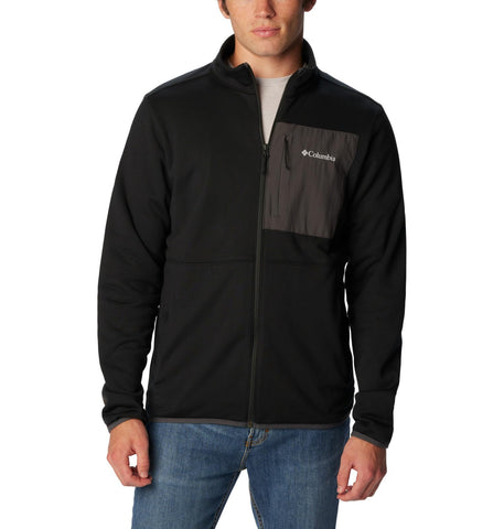 Columbia Men's Hike Full Zip, Black, XX-Large