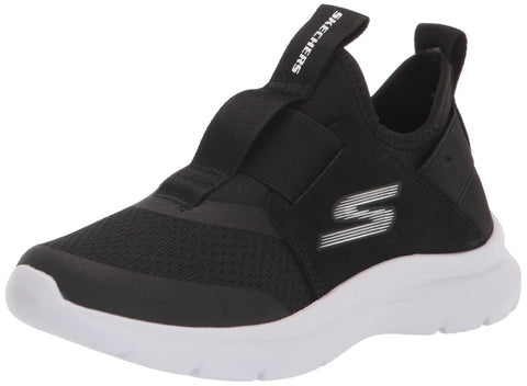 Skechers Kid's Bounder-Zatic Sneaker, Black/Blue/Lime, 3.5 Big Kid