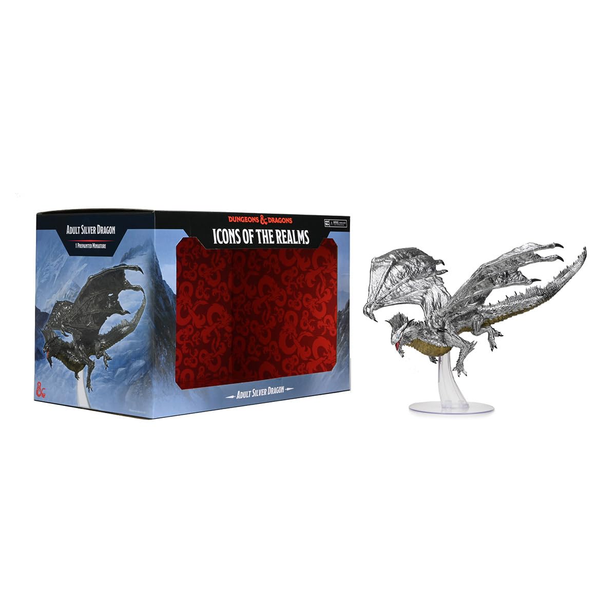 D&D Icons of The Realms: Adult Silver Dragon