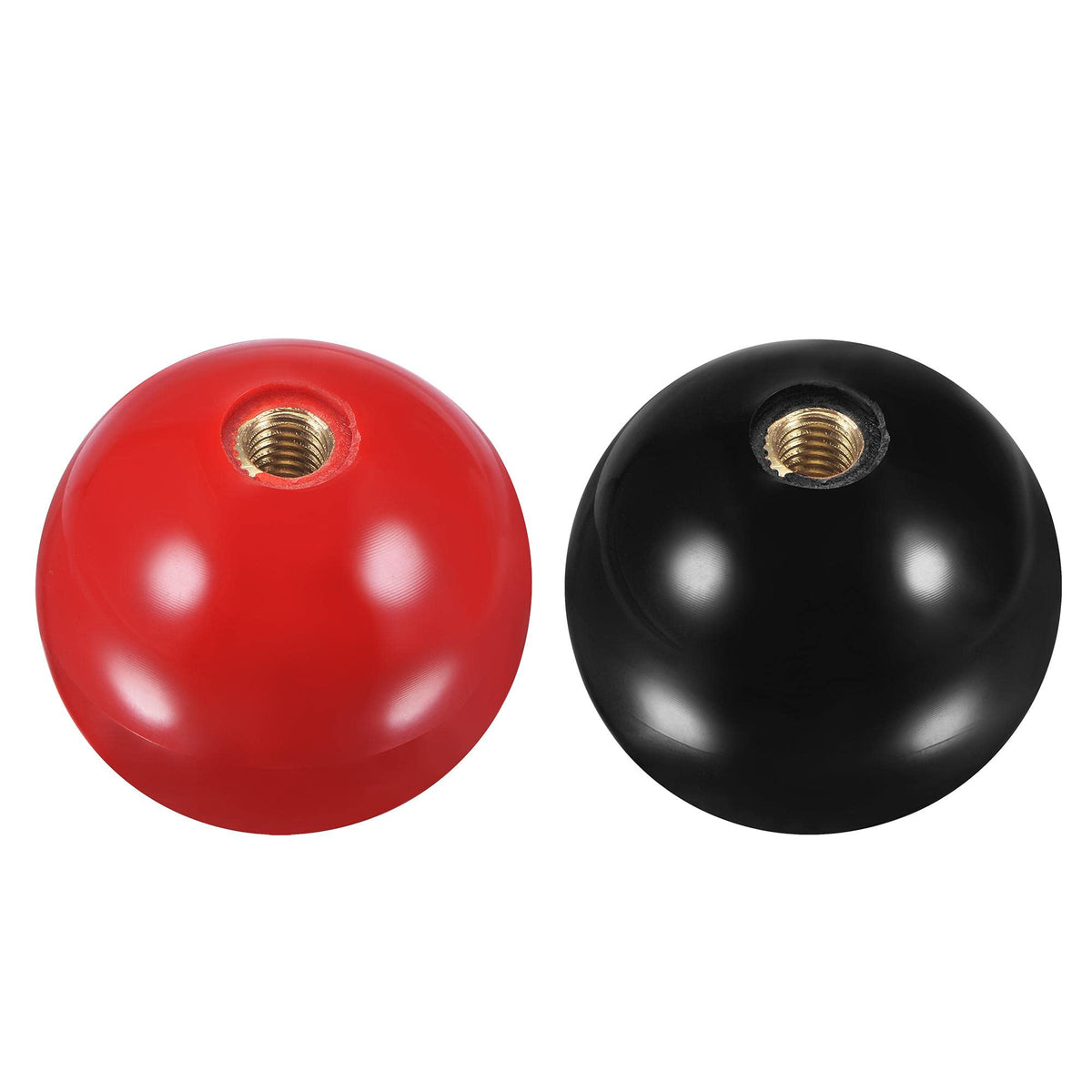 uxcell Joystick Head Rocker Ball Top Handle Arcade Game Replacement Red/Black