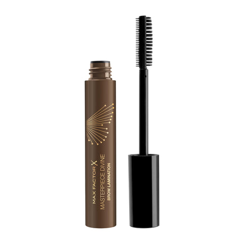 Max Factor Masterpiece Divine Brow Lamination Gel 003 Medium, 2-Sided Applicator, Salon-Like Lamination, Combs & Lifts, Non-Crunchy But Strong Hold, Eye Lift Effect, Ultimate Precision