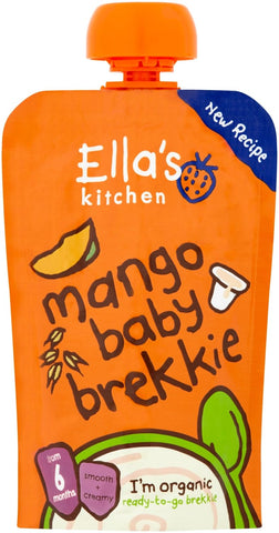 Ella's Kitchen Organic Baby Brekkie Mango 100 g (Pack of 6)