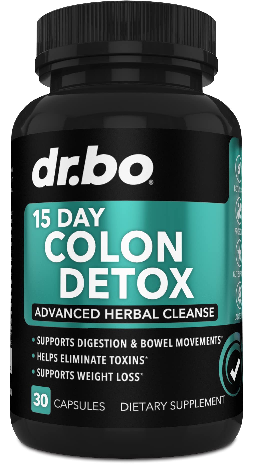 Colon Cleanser Detox for Weight Flush - 15 Day Intestinal Cleanse Pills & Probiotic - Fast Natural Laxative for Constipation Relief - Bowel Movement Supplements for Stomach Bloating, Gut Loss Support