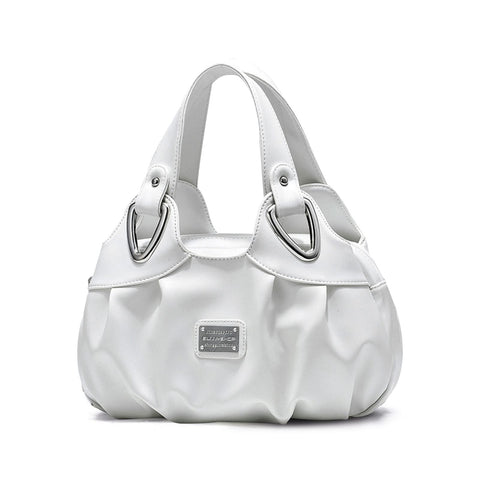 NICOLE & DORIS Handbags for Women Fashion Ladies Shoulder Bag Designer Top-Handle Bags Medium Tote Bags Women Shopping Bags PU Leather Soft