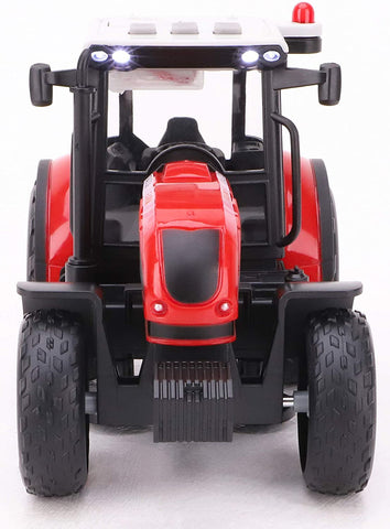 ToylandÃƒÆ’Ã¢â‚¬Å¡Ãƒâ€šÃ‚Â® 37cm Red Tractor & Trailer with Lights & Sound - Childrens Farm Toys (Tractor & Baler)