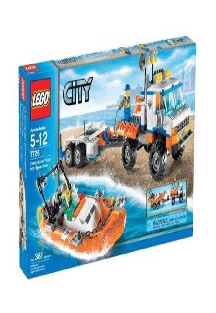 LEGO City Coast Guard Truck with Speed Boat