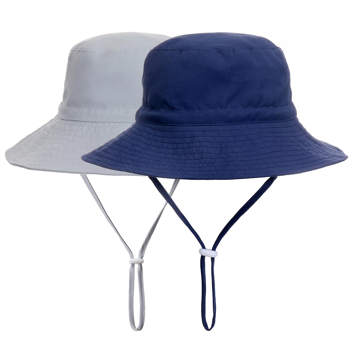 Baby Sun Hat Toddler Summer UPF 50+ Sun Protective Bucket Hat Wide Brim Beach Hats for Baby Boys Girls 0-6 Years