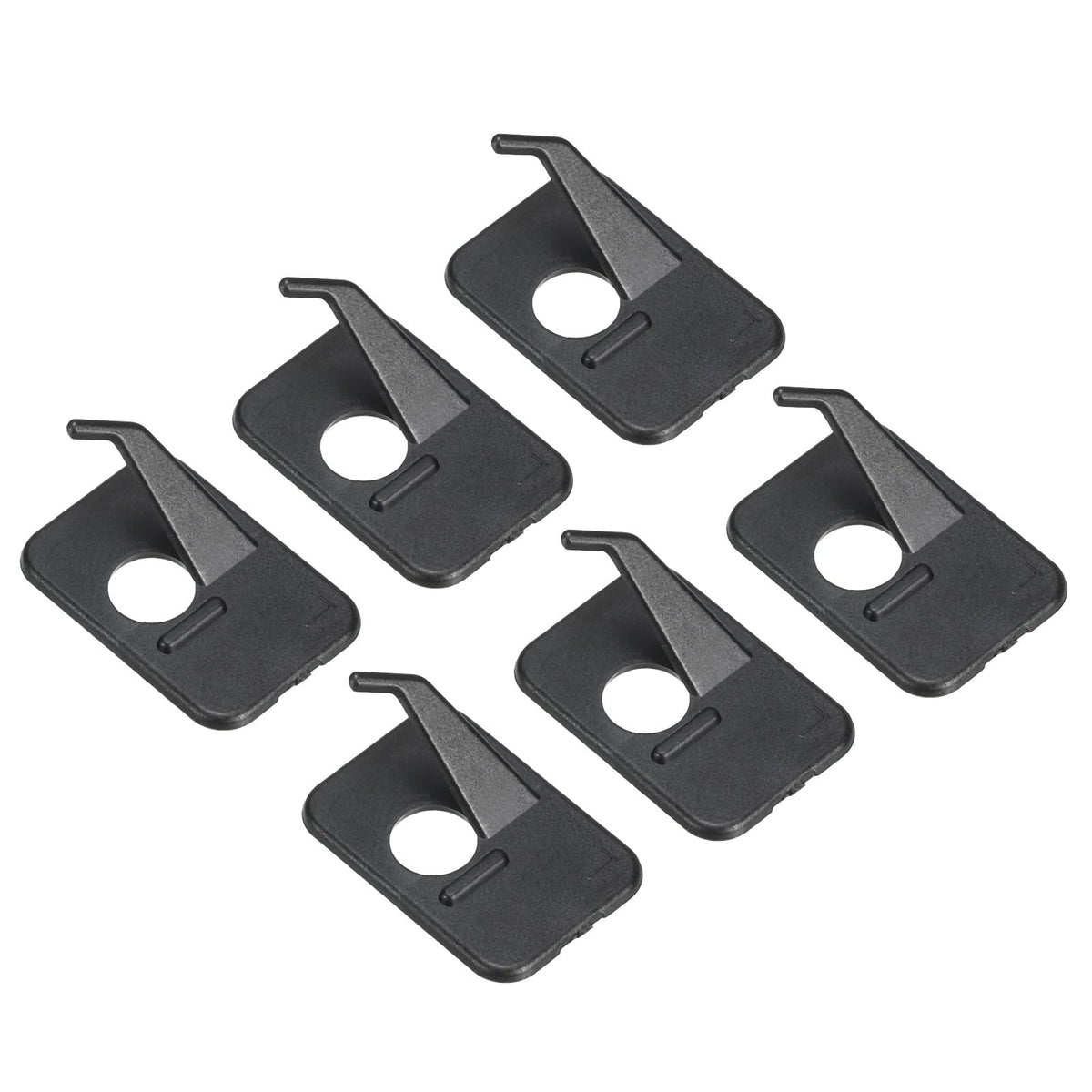 PATIKIL Arrow Rest, 6 Pack Plastic Adhesive Archery Arrow Support for Left Hand Compound Recurve Bow