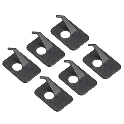 PATIKIL Arrow Rest, 6 Pack Plastic Adhesive Archery Arrow Support for Left Hand Compound Recurve Bow