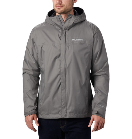 Columbia Men's Standard Watertight Ii Rain Jacket, City Grey, Small