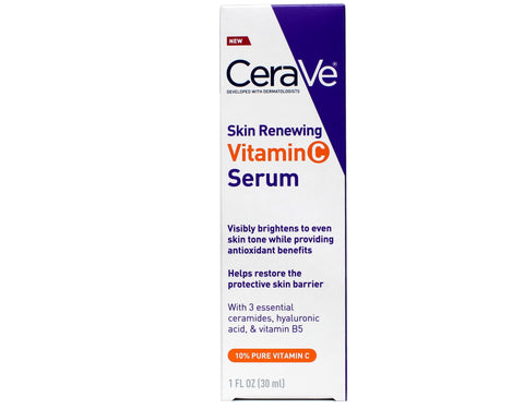 CeraVe Vitamin C Serum with Hyaluronic Acid (1 Pack)