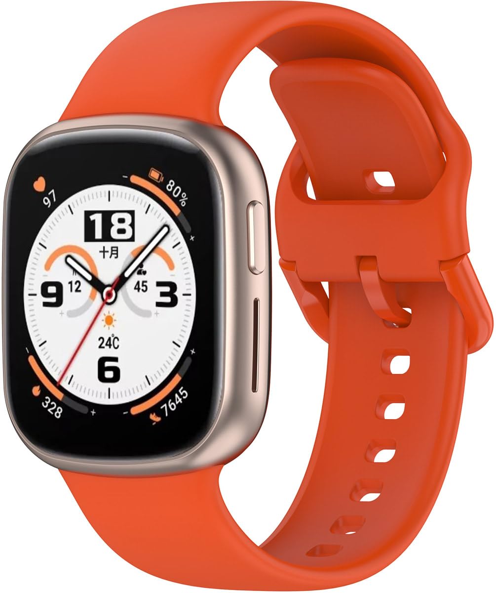 BBZ Honor Watch 4 Strap,Silicone Wrist Strap Bracelet Wristband Compatible with Honor Watch 4