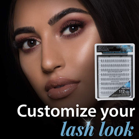 Ardell False Eyelashes Multipack Knot-Free Individuals Medium Black, 2-Pack