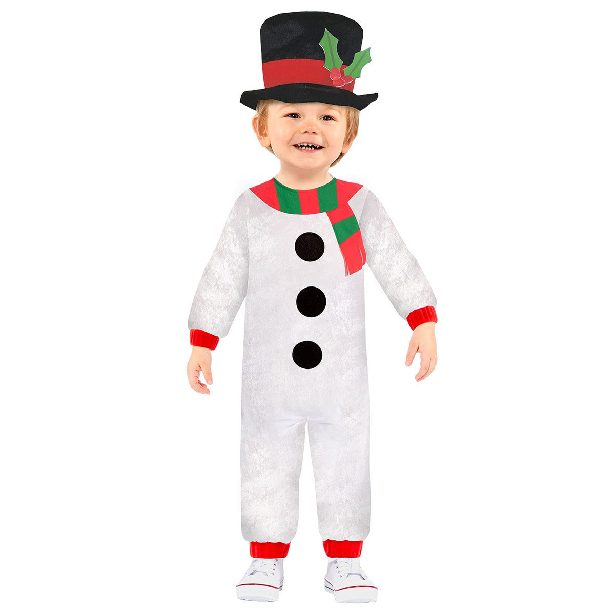 Child Snowman Fancy Dress Christmas Costume (18-24 Months)