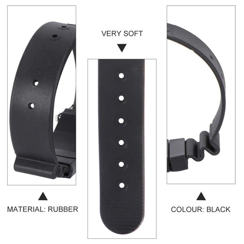 NUOBESTY Underwater Luminous Compass Perforated Strap Compass Watch Band Compass Wrist Band Silicone Watch Bands Replacement Wristband Leather Watch Band Watch Strap Bracelet