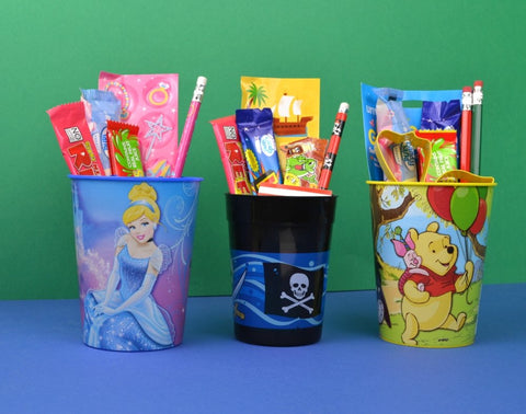 Amscan Wild Jungle Animals Themed Party Plastic Cups Tableware, 16 oz, Multi Color