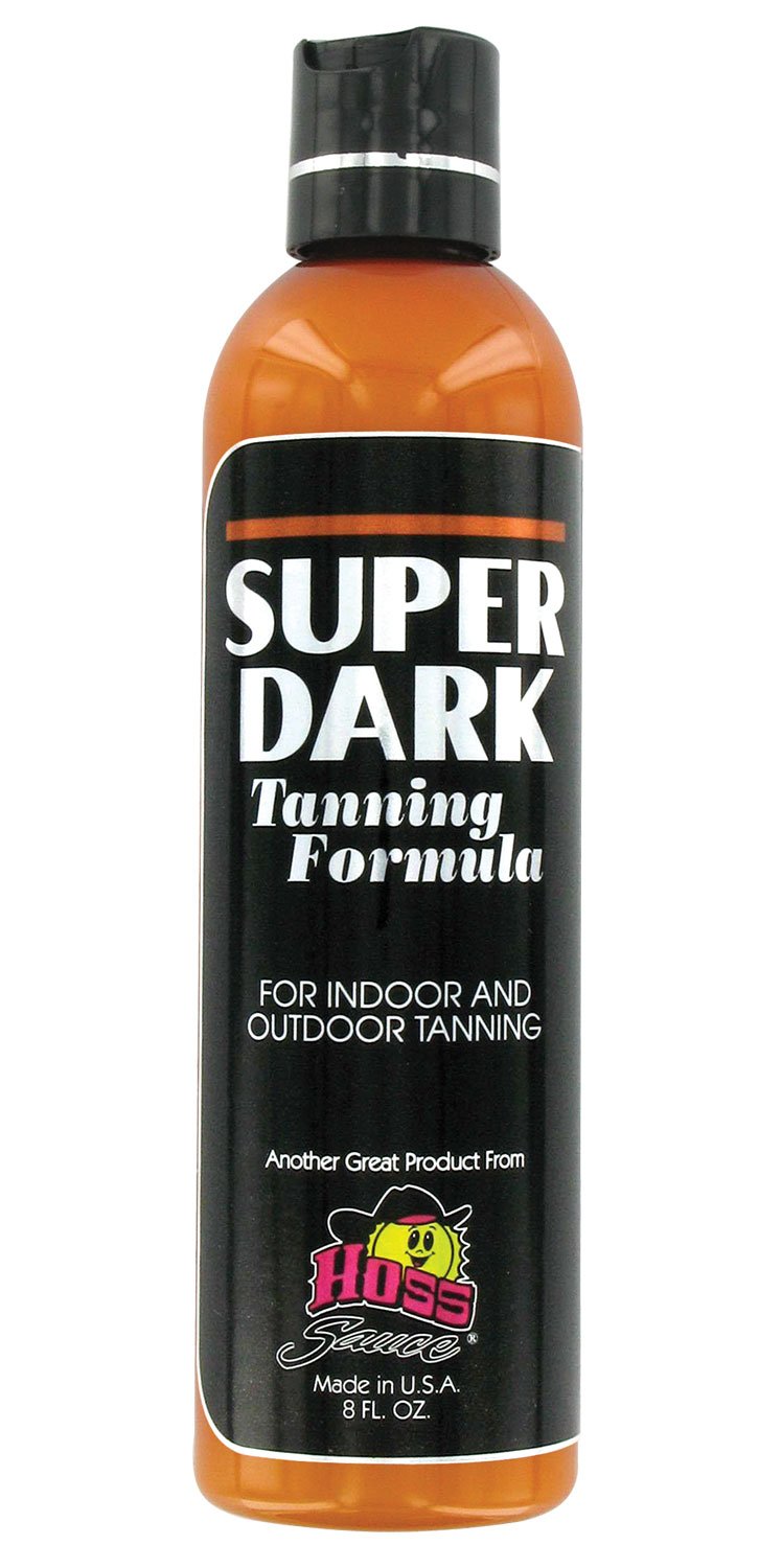 Super Dark Tanning Lotion | Maximizer | from Hoss Sauce Tanning Products 8oz