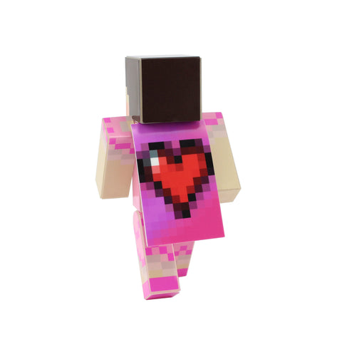 EnderToys Pink Dress Green Eyed Girl Action Figure