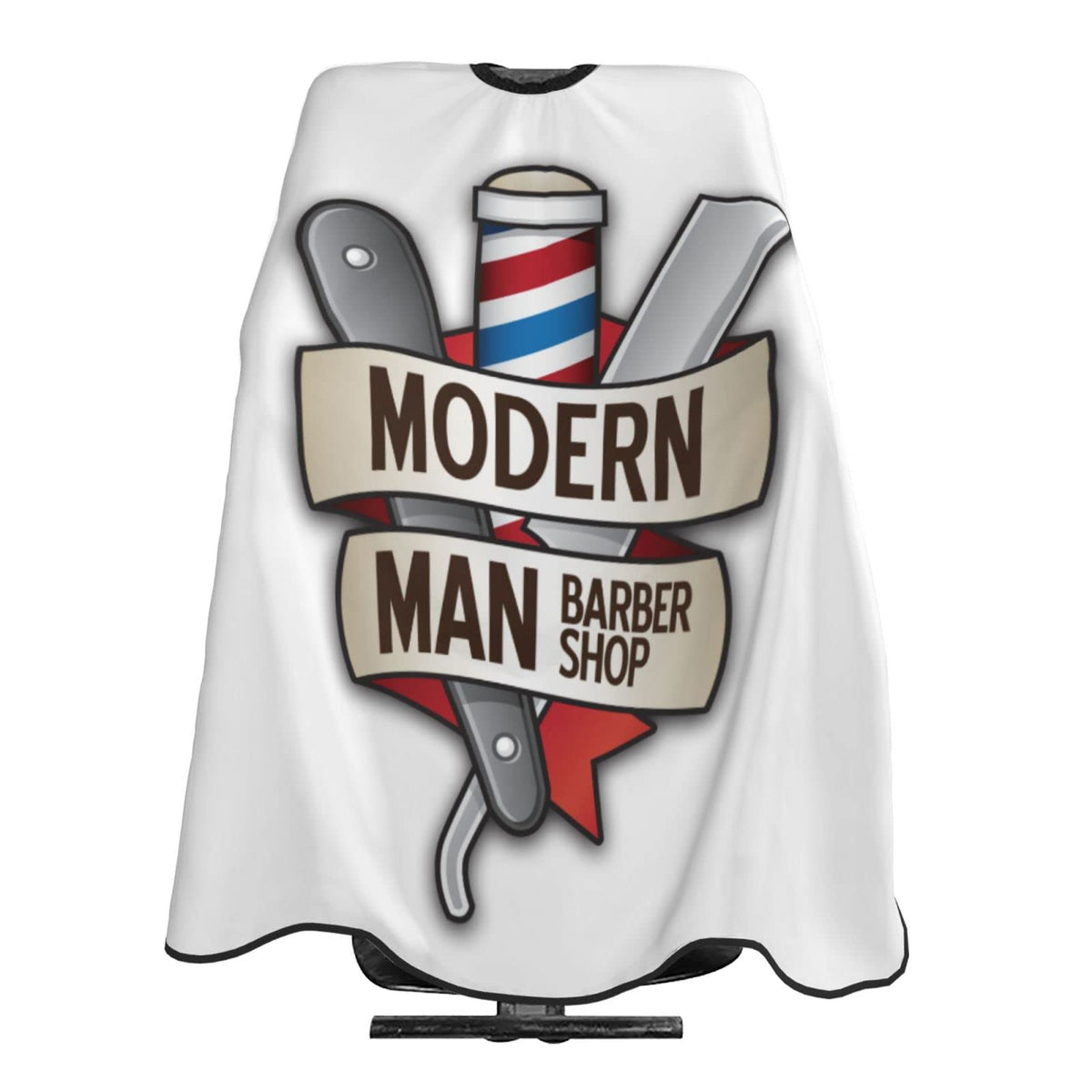 YETTA YANG Hairdresser Hair Stylist Haircut Cover Salon Barbering Cape Shop Accessories Styling Cloth Cutting Kit, White10, One size