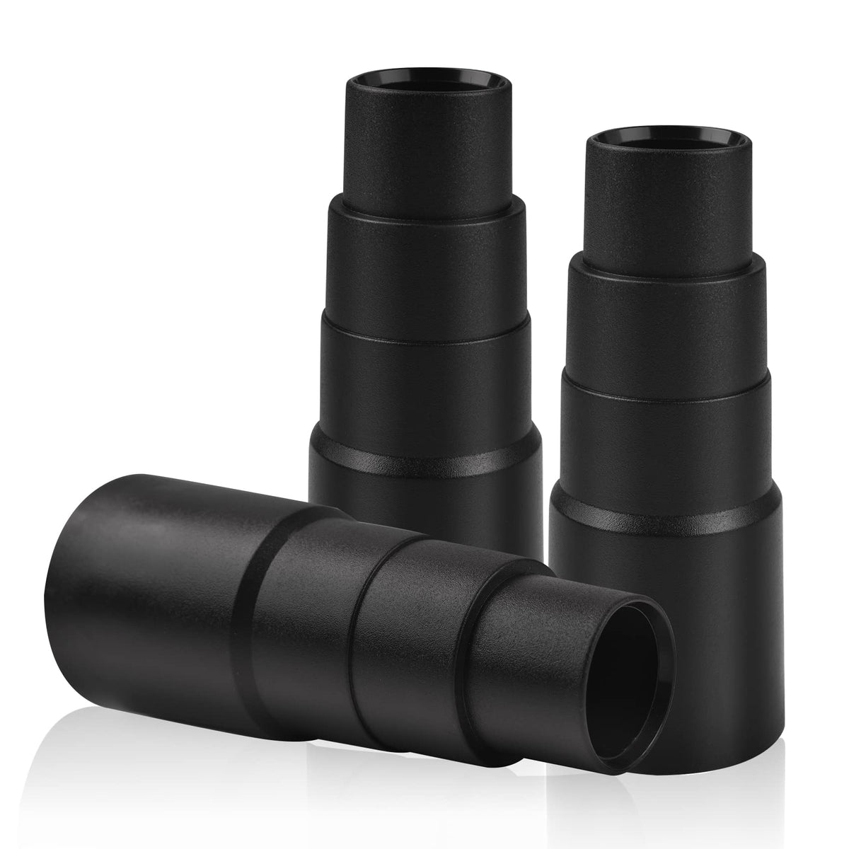 3 Pcs Universal Vacuum Hose Adapter, Vacuum Cleaner Hose Adapter, Dust Extractor Hose Adaptor, Power Tool Accessories, Compatible with The Majority of Vacuum Cleaners