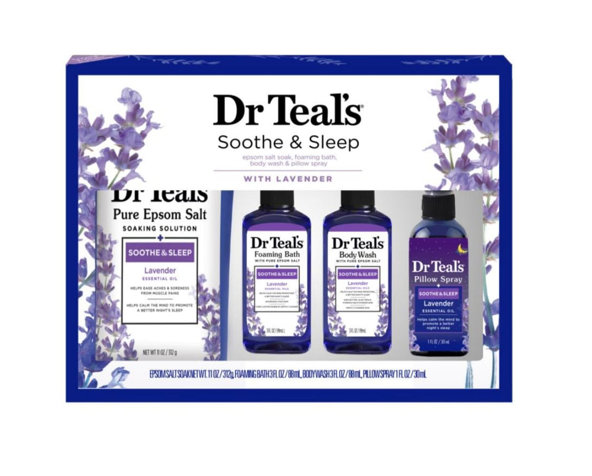 Dr Teal's Gift Set (Soothe & Sleep Set of 4)